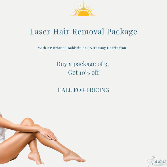 August Promos | Laser Hair Removal Package